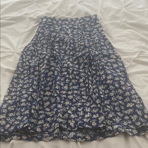 Sezane Alicia skirt, caro print